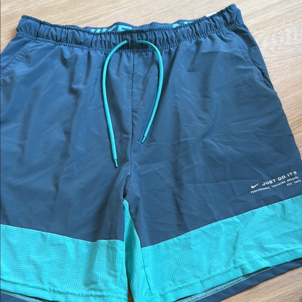 Nike Men's Blue Athletic Shorts